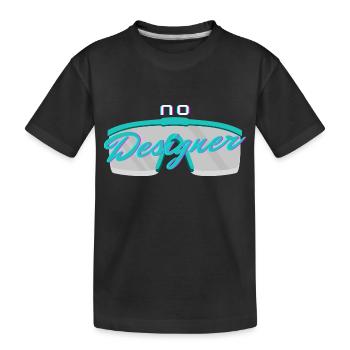Pas de concepteur - T-shirt bio Premium Enfant - noir - Devant