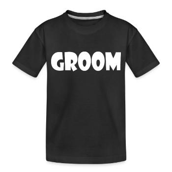 Groom - T-shirt bio Premium Enfant - noir - Devant