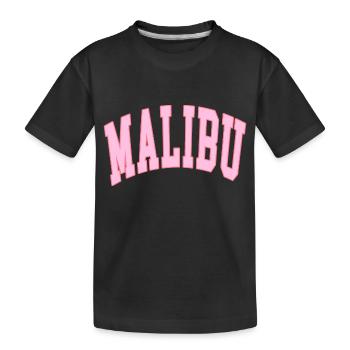MALIBU PREPPY ROSE - T-shirt bio Premium Enfant - noir - Devant