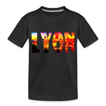 Lyon Ville - T-shirt bio Premium Enfant - noir - Devant