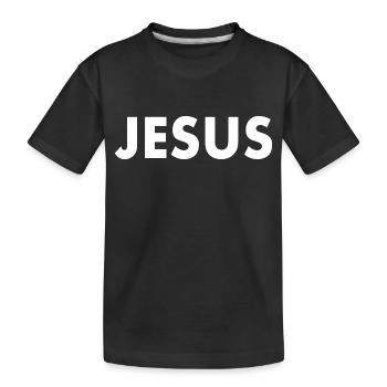 Jesus - T-shirt bio Premium Enfant - noir - Devant