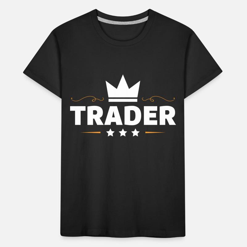 Trader Beruf Kinder Premium Bio T-Shirt