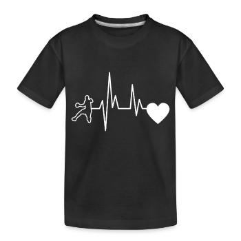 Handball Club Handball Handball Handball Player - Kids' Premium Organic T-Shirt - black - Front