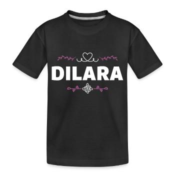 Daniel - T-shirt bio Premium Enfant - noir - Devant