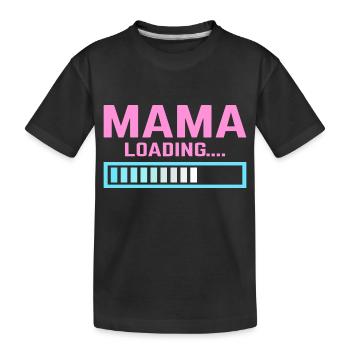 Maman charge maman maman - T-shirt bio Premium Enfant - noir - Devant