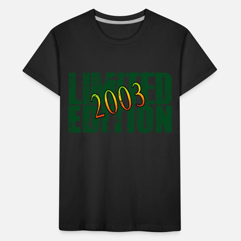2003 geboren Geburtstag Edition Kinder Premium Bio T-Shirt