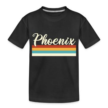 Phoenix - Arizona - Retro - Vintage United States - Kinder Premium Bio T-Shirt - Schwarz - Vorne