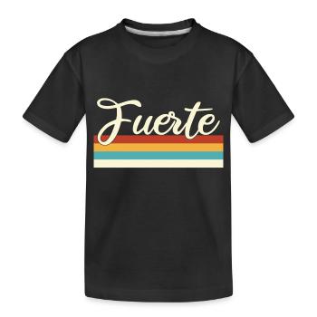 Fuerteventura - Fuerte - Canary Islands - Spain - Island - Kids' Premium Organic T-Shirt - black - Front