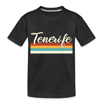 Tenerife Tenerife Canary Islands Island Spain Espana - Kids' Premium Organic T-Shirt - black - Front