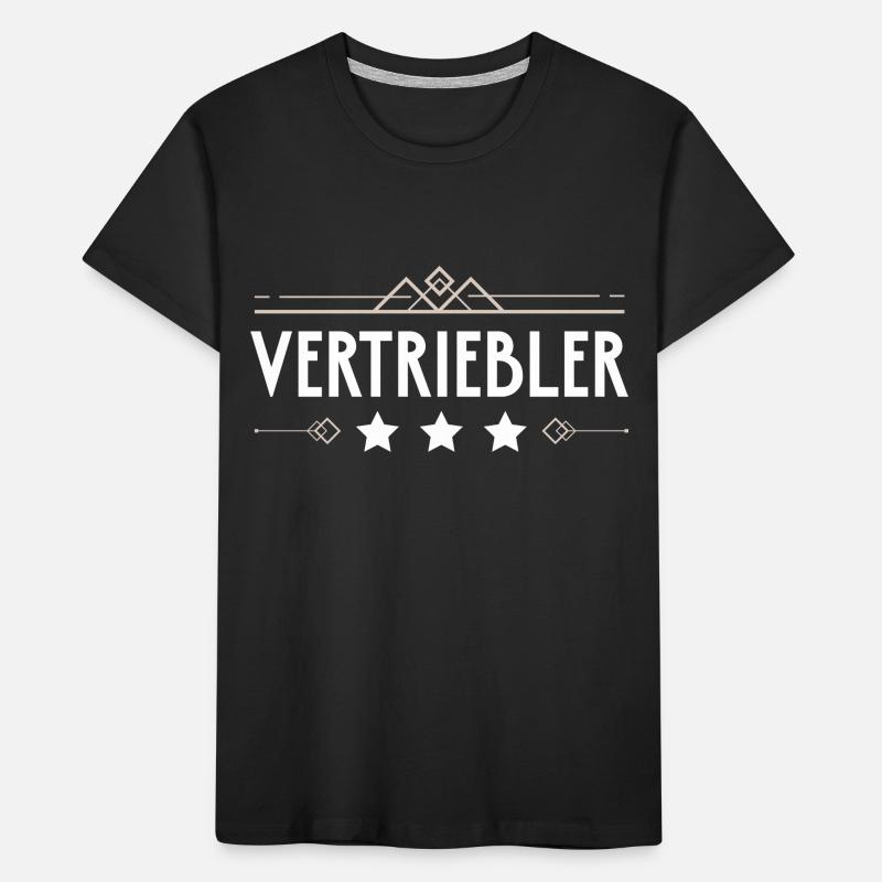 Vertriebler Beruf Kinder Premium Bio T-Shirt