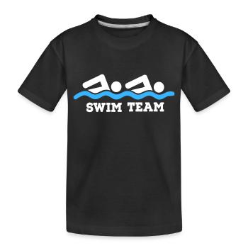 nager - T-shirt bio Premium Enfant - noir - Devant