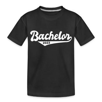 Bachelor 2023 Abschluss Promotion Sponsion - Kinder Premium Bio T-Shirt - Schwarz - Vorne