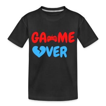 Fin du jeu - T-shirt bio Premium Enfant - noir - Devant