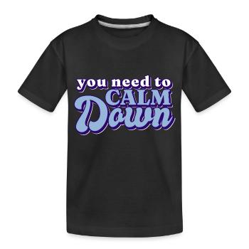 Cute Chick Dig Me Easter Shirt - Kids' Premium Organic T-Shirt - black - Front