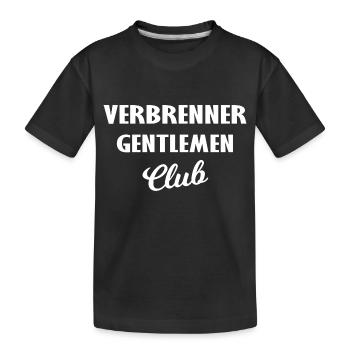 Diesel und Hubraum - Kinder Premium Bio T-Shirt - Schwarz - Vorne