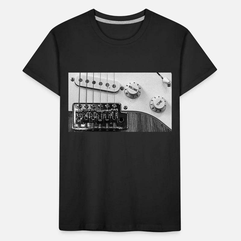 guitar Kids' Premium Organic T-Shirt