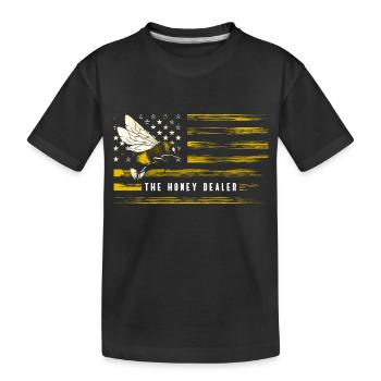 Beekeepers, bumblebees, insects, world saviors - Kids' Premium Organic T-Shirt - black - Front