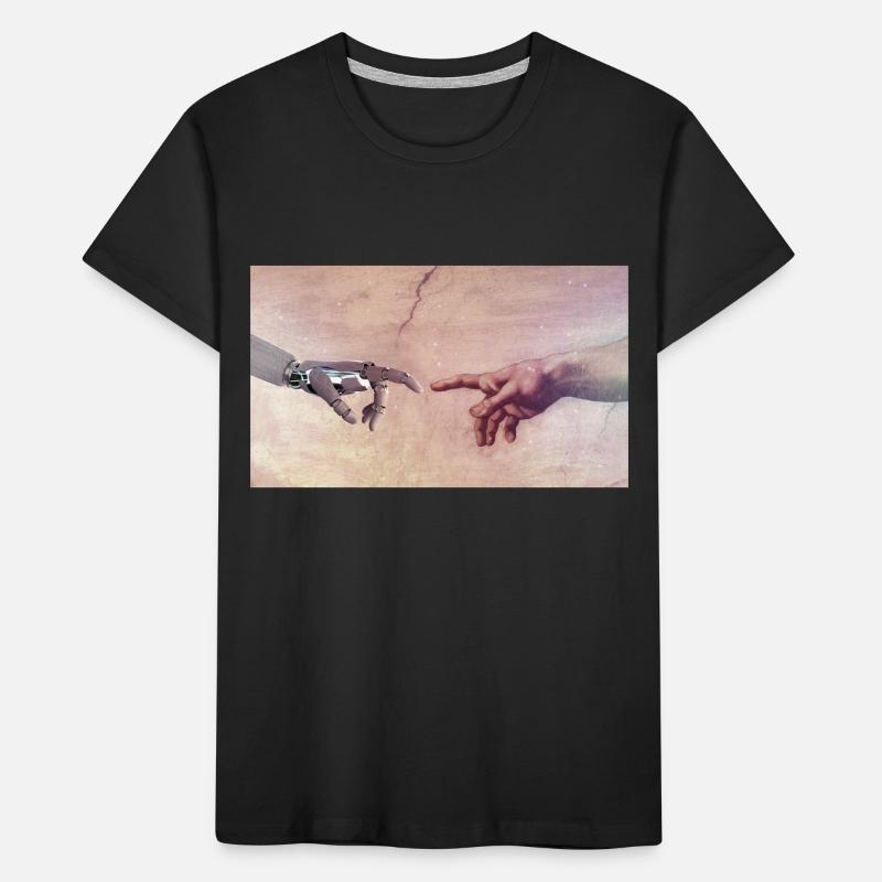 Hand des Roboters Kinder Premium Bio T-Shirt