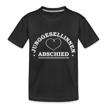 Junggesellinnen Abschied Jga - Kinder Premium Bio T-Shirt - Schwarz - Vorne