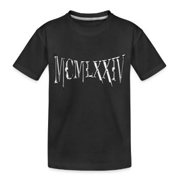MCMLXXIV 1974 50e anniversaire B-Day cadeau d’anniversaire - T-shirt bio Premium Enfant - noir - Devant