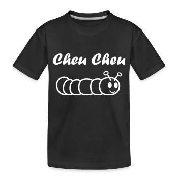 cheu cheu - T-shirt bio Premium Enfant - noir - Devant