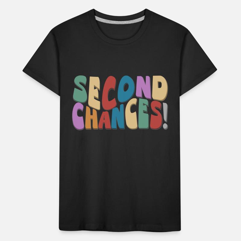 Second Chances, Retro Groovy, optimistic, new beginnings Kids' Premium Organic T-Shirt