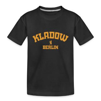 Kladow - Spandau - Berlin - Deutschland - Allemagne - T-shirt bio Premium Enfant - noir - Devant