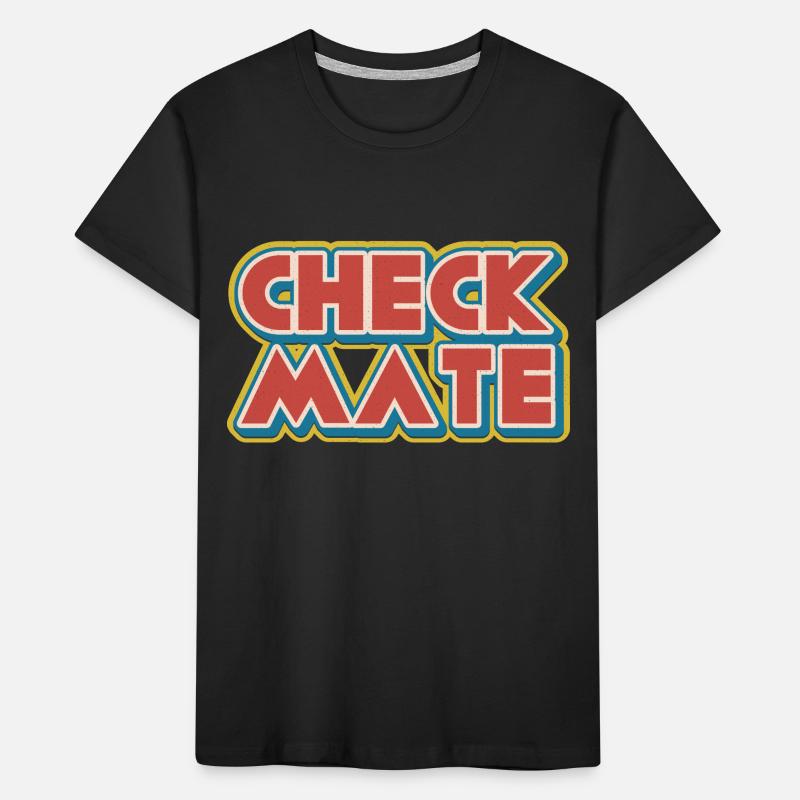 Échecs Echecs Echecs Echecs Moves Joueur D’échecs T-shirt bio Premium Enfant