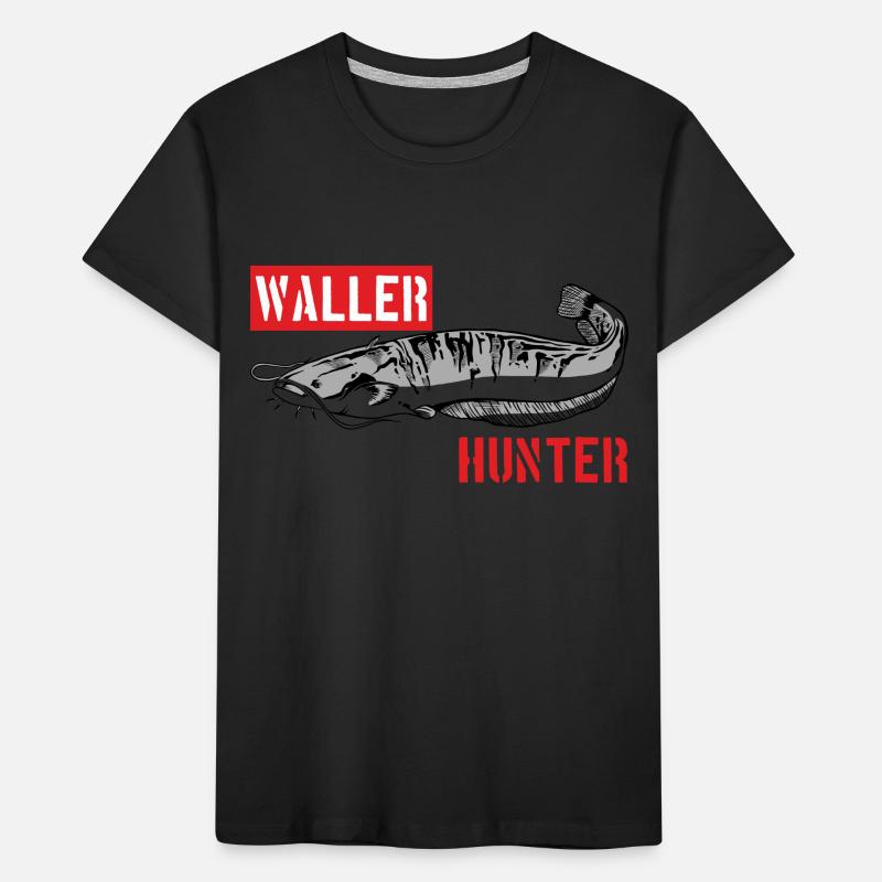 Catfishhunter - Catfish Hunter Catfish Hunter Catfish Angler T-shirt bio Premium Enfant