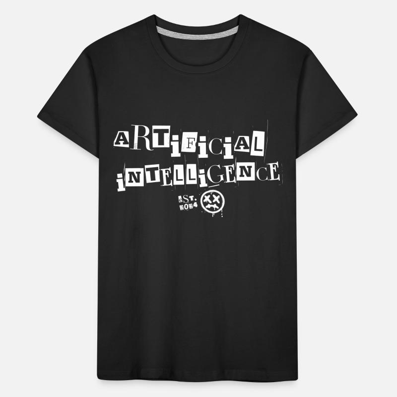 AI Artificial Intelligence Kids' Premium Organic T-Shirt