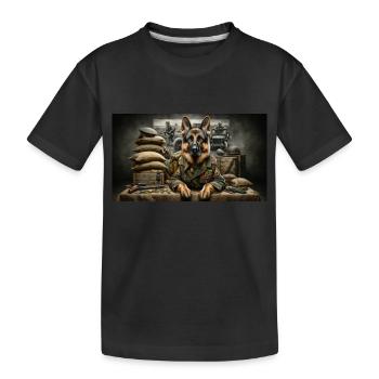 Alsacien - T-shirt bio Premium Enfant - noir - Devant