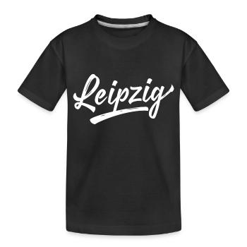 Leipzig - T-shirt bio Premium Enfant - noir - Devant