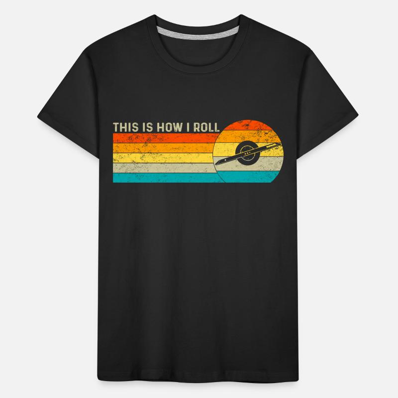This Is How I Roll - Roller one wheel Kids' Premium Organic T-Shirt