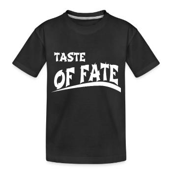 artistic cuisine geek statement - Kinder Premium Bio T-Shirt - Schwarz - Vorne