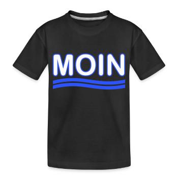 Bonjour - T-shirt bio Premium Enfant - noir - Devant
