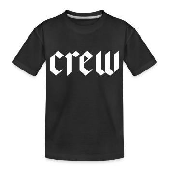 équipage - T-shirt bio Premium Enfant - noir - Devant