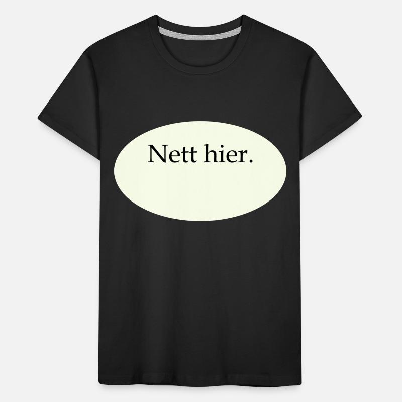 Nett hier Blanko Vorlage Kinder Premium Bio T-Shirt
