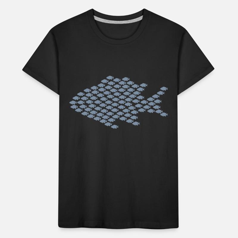 Big Fish Kids' Premium Organic T-Shirt