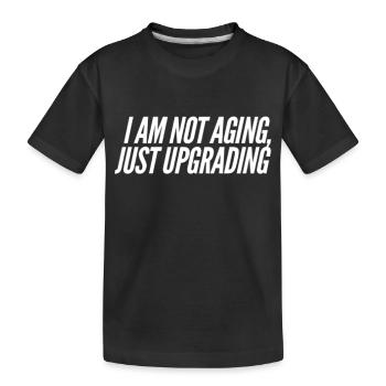 Lustige Sprüche Geburtstag - Kinder Premium Bio T-Shirt - Schwarz - Vorne