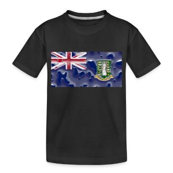 Gift for Virgin Islands - Kids' Premium Organic T-Shirt - black - Front