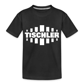 Carpenter as a profession - Kids' Premium Organic T-Shirt - black - Front