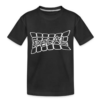 Delal comme nom - T-shirt bio Premium Enfant - noir - Devant