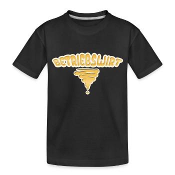 Profession Économiste d’entreprise - T-shirt bio Premium Enfant - noir - Devant