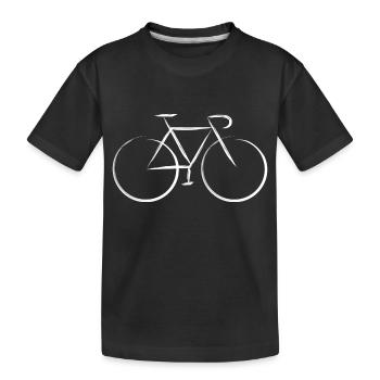 Pinceau Strokes - T-shirt bio Premium Enfant - noir - Devant