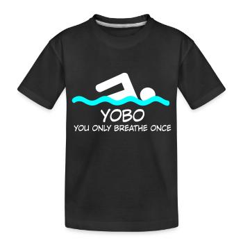 Nager - T-shirt bio Premium Enfant - noir - Devant