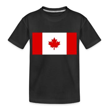 Canada - T-shirt bio Premium Enfant - noir - Devant