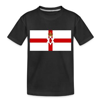 Irlande du Nord - T-shirt bio Premium Enfant - noir - Devant
