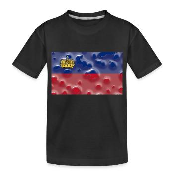 Liechtenstein as Liechtenstein - Kids' Premium Organic T-Shirt - black - Front