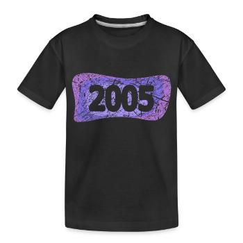 Class reunion 2005 - Kids' Premium Organic T-Shirt - black - Front