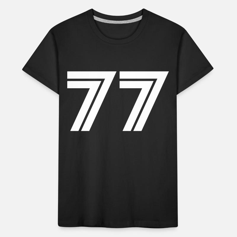 Numéro 77 T-shirt bio Premium Enfant